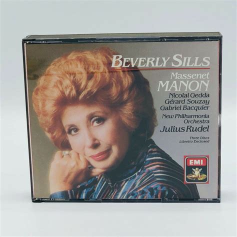 Beverly Sills Massenet Manon CD 1988 EMI EBay