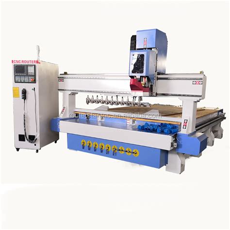 Disc Type Atc Cnc Carving Wooden Door Making Machine 9kw Spindle Cnc