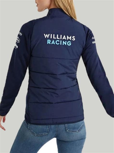 Williams Racing Team Thermal Blue Jacket Williams Gulf Jacket