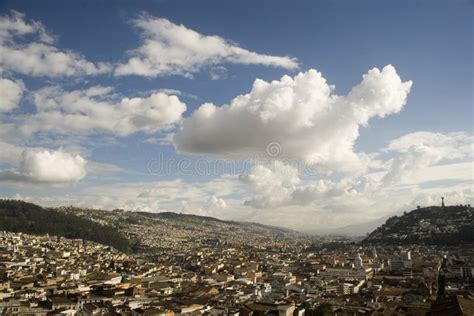 Streets of Quito Ecuador, South America Stock Image - Image of colonial ...