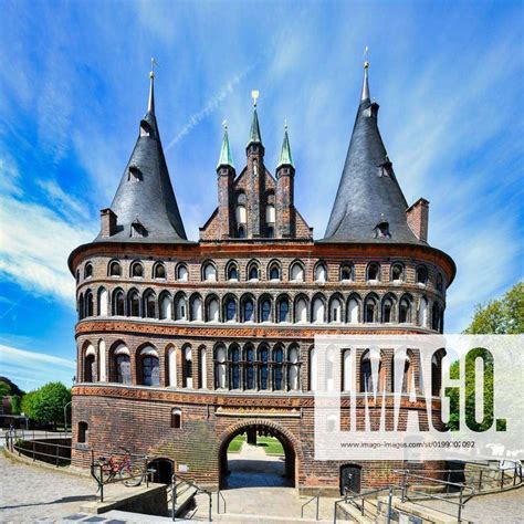 The Holsten Gate in Lübeck The Holstentor in Lübeck as a landmark of