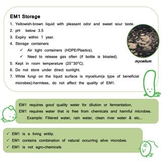 EMRO EM EM1 EM 1 Effective Microorganisms 1 Liter Shopee Malaysia