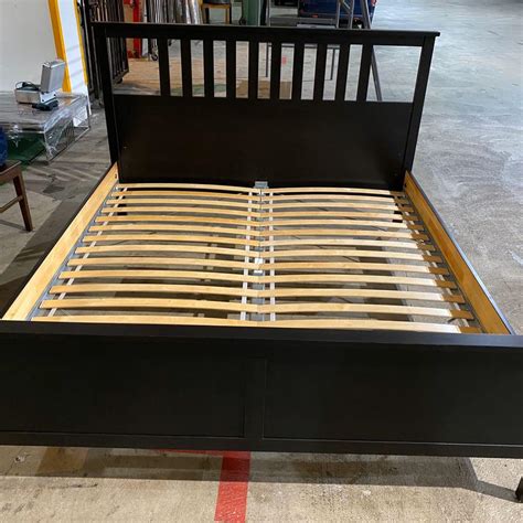 Ikea King Size Bed Frame With Mattress 18x2m Furniture And Home