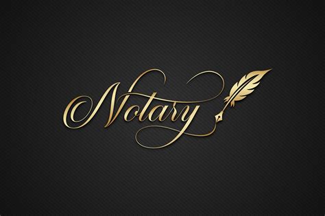 Notary Public Logo Design Business Marketing Gifts Business Logos