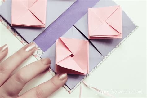 Origami Chinese Thread Book Video Tutorial Paper Kawaii