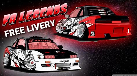 Free Livery Code Fr Legends Nissan S Youtube