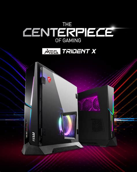 MSI MEG Trident X 10L Compact Gaming Desktop Intel Core I9 10900K