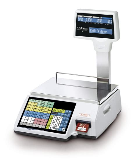 CAS CL 5500 Ticket And Label Printing Scale Sensortronic Weighing