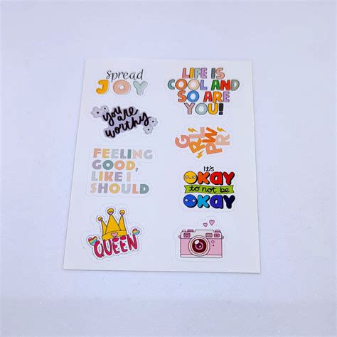 Jual Stiker Kata Kata Semangat Stiker Lucu Kawai Shopee Indonesia