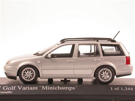 Vw Golf Variant Silber Modellauto Minichamps