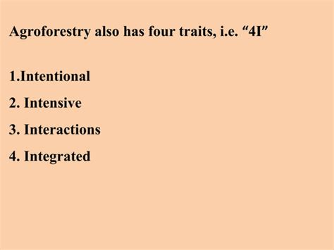 Agroforestry | PPT