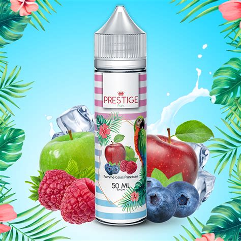 E Liquid Pomme Cassis Framboise Prestige Fruits 50 Ml Apple