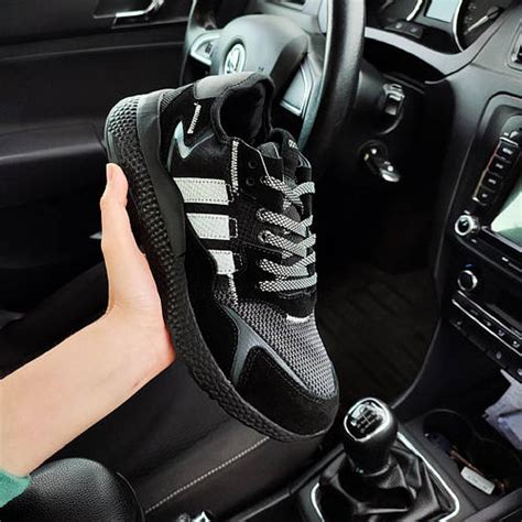 Купить Мужские кроссовки Adidas Nite Jogger черные | Кроссовки Адидас ...