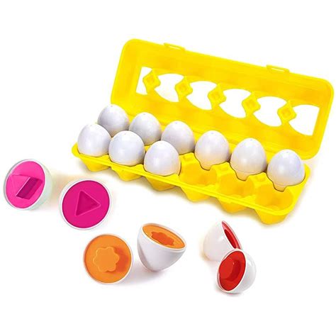 Color And Shapes Matching Egg Toy Shape Sorting And Color Recognition