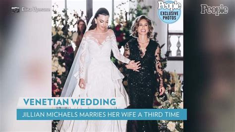 Jillian Michaels Marries Deshanna Marie Minuto In Th Century Italian