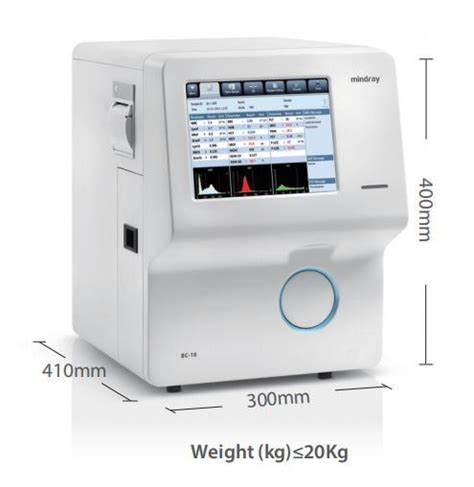 Brand New Mindray Bc10 Blood Analyzer 3 Part Hematology Analyzer