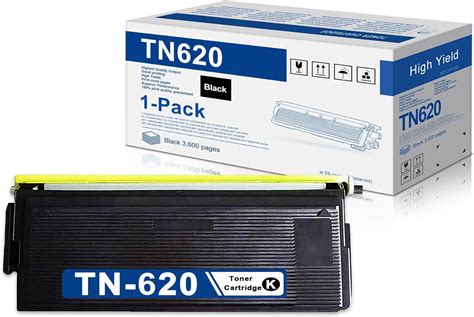 Amazon.com: TN620 Toner Cartridge Black Compatible Replacement for ...