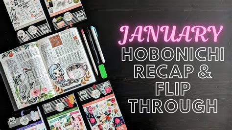 Planner Life January Hobonichi Cousin Flip Through How I Use My