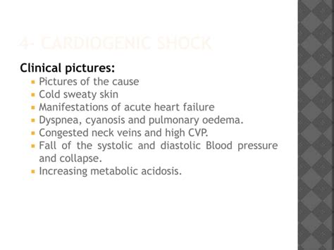 Shock Types And Management Ppt