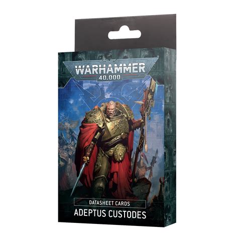 Warhammer 40K Datasheet Cards Adeptus Custodes 01 15