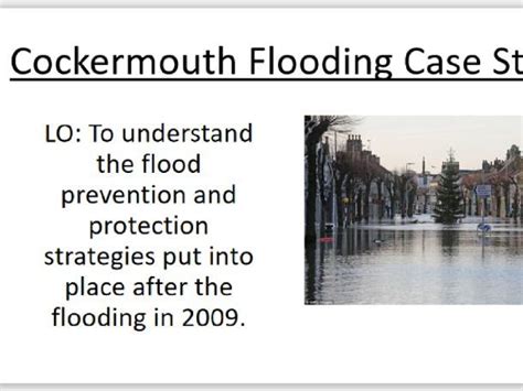 Cockermouth floods 2009 | Teaching Resources