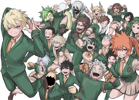 Pin By 🃏🐦‍⬛ ฅ⁠⁠•⁠ﻌ⁠•⁠⁠ฅ🏳️‍🌈 On Mha In 2024 Anime Guys Anime Class 1 B