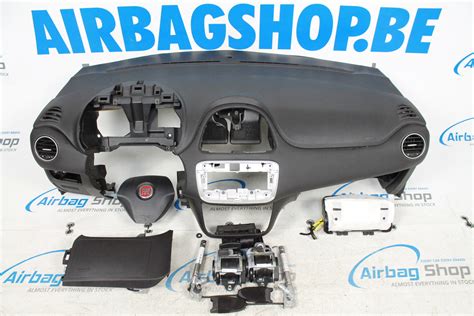 Airbag Kit Cruscotto Nero Fiat Punto Evo Airbag Shop