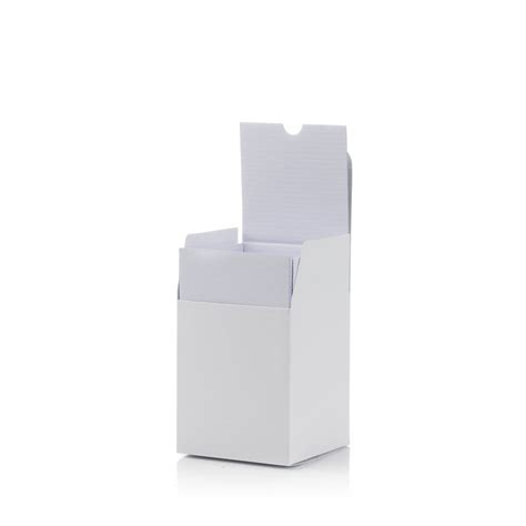 White Luxury Folding Box And Liner For 30cl Candle Jars Candle Shack Bv