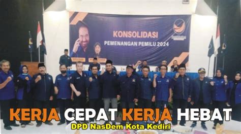 Lokomotif Partai Nasdem Konsolidasi Menuju Adi Suwono Kita