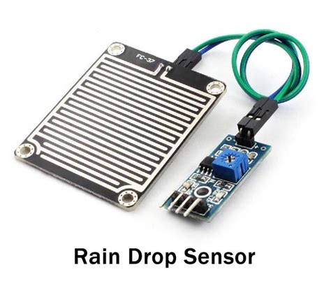 Rain Drop Sensor Module Pinout Datasheet How To Use It In Off