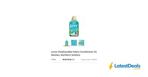 Lenor Outdoorable Fabric Conditioner 55 Washes Northern Solstice 3