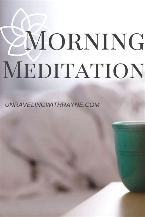 Morning Meditation | Morning meditation, Meditation, Morning