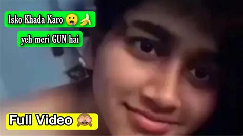 Khada Ho 🤭 Yeh Meri Gun Hai 🍌🤤 Viral Video Youtube