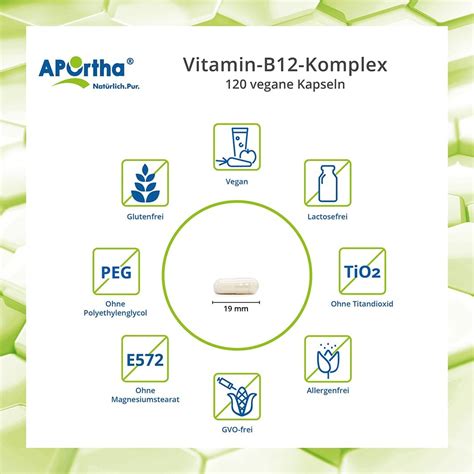 Vitamin B12 Komplex 120 Vegane Kapseln Kaufen Aportha De