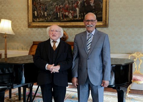 LIrlande minimise la réunion entre le président Higgins et le chef du