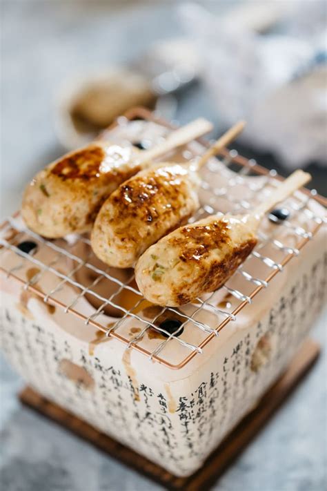 Tsukune Recipe Chicken Meatballs Chopstick Chronicles