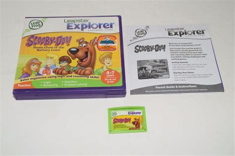 Leapster Explorer SCOOBY DOO PIRATE GHOST OF THE BARBARY COAST Game ...