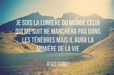 La Bible Versets illustrés Jean 8 12 Paroles de Jésus Jésus