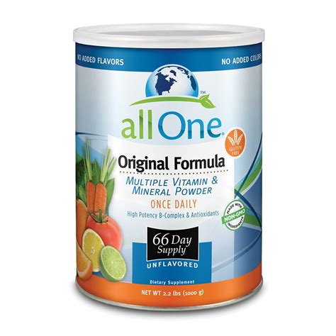 Allone Multiple Vitamin And Mineral Powder Original Formula Once Daily