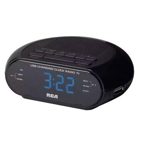 Radio Reloj Despertador RCA Cargador RC 207 Walmart en línea