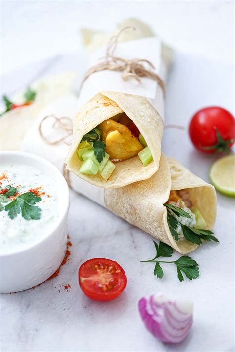 Easy Chicken Wrap Recipe