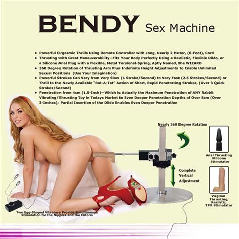 Bendy Sex Machine KINKII KLOSETT ADULT STORE CINEMA