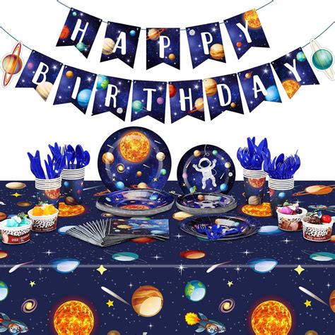 Outer Space Birthday Party Supplies Serve 24 Space Party