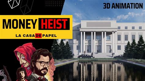 Money Heist Bank Of Spain D Model Animation Money Heist Bank Of