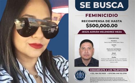 Ofrece Fge De Baja California Medio Millón De Pesos Por Información Del Feminicida De Daena Segura