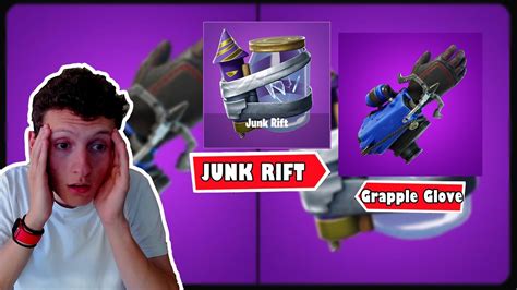 NOUL UPDATE CHIAR ACUM GRAPPLE GLOVE Junk Rifft In FORTNITE