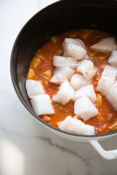 30 Minute Spanish Cod Fish Stew