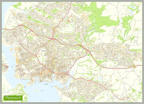 Plymouth Street Map– I Love Maps