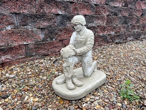 Military Statues Concrete Concrete Military Soldier Statues | Wayfair