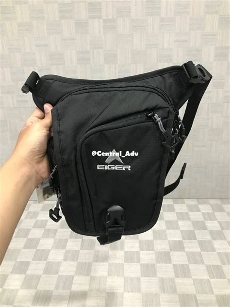 Eiger Tas Selempang Legpack Compressor F Black L Lazada